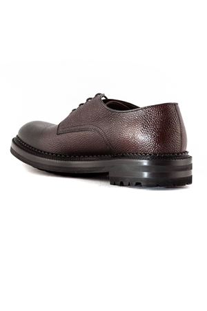 Stringata in pelle martellata bordeaux GREEN GEORGE | 9019651